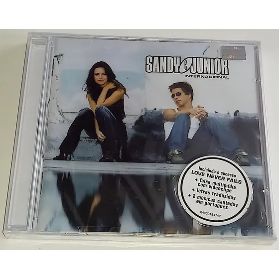 Cd Sandy & Junior - Internacional (lacrado/original)