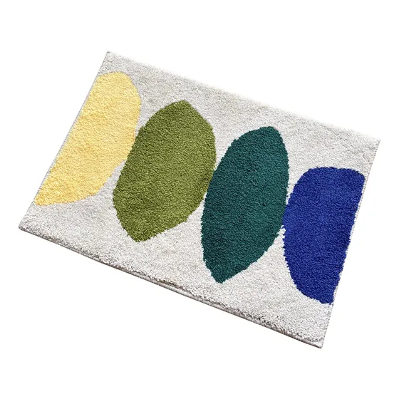 Tapete Para Baño Absorbente Diseño Caricatura Limon Uso Casa