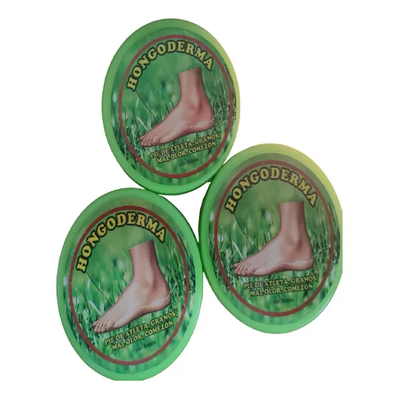 Crema Hongoderma Lata  Pack 3 Unidades