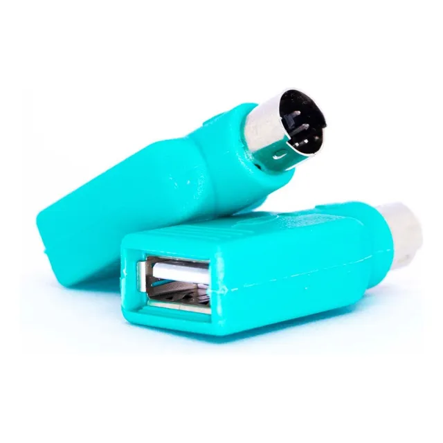 Adaptador Conector Ps/2 Macho De 6 Pines A Usb Hembra 