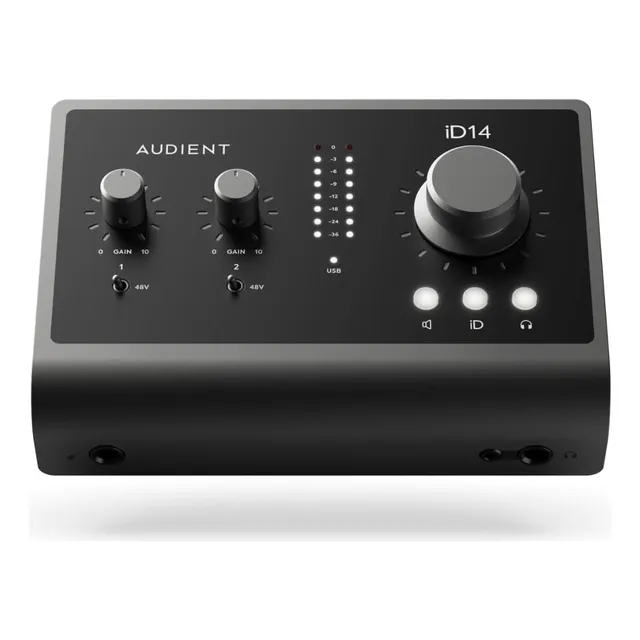 Audient Interface Id14 Mkii, 2 Preamplifiers