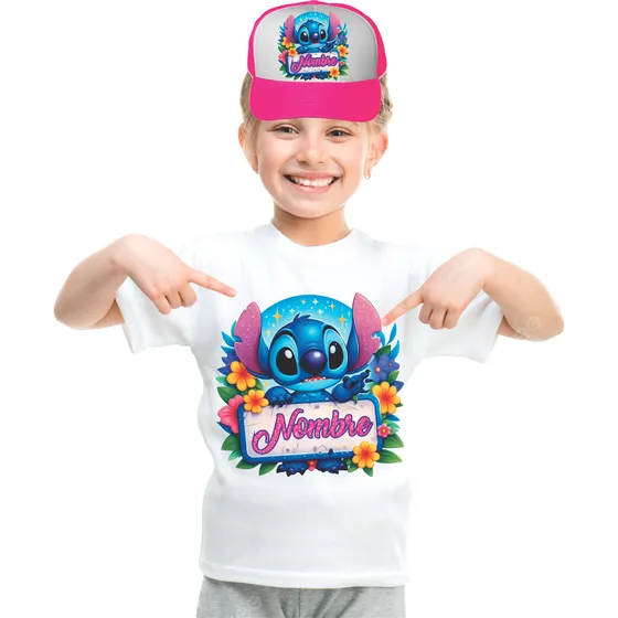 Kit Playera Y Gorra Personalizado Stick