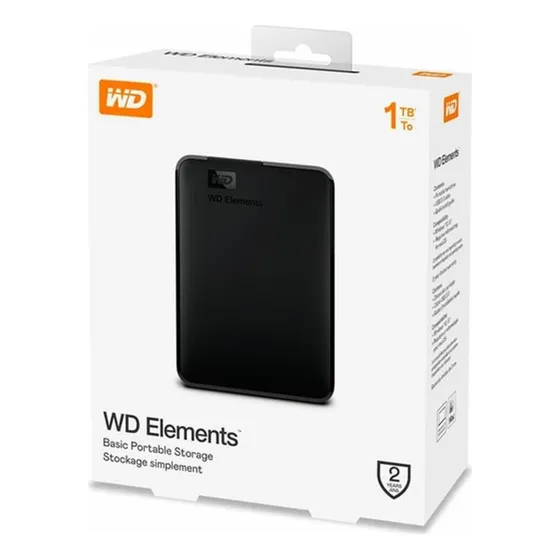 Disco Duro Externo Wester Digital 1tb