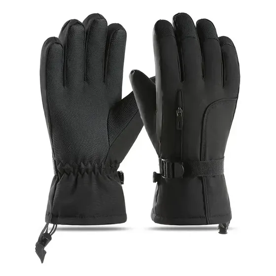 Guantes Para La Nieve De Hombre Impermeables Con Cierre