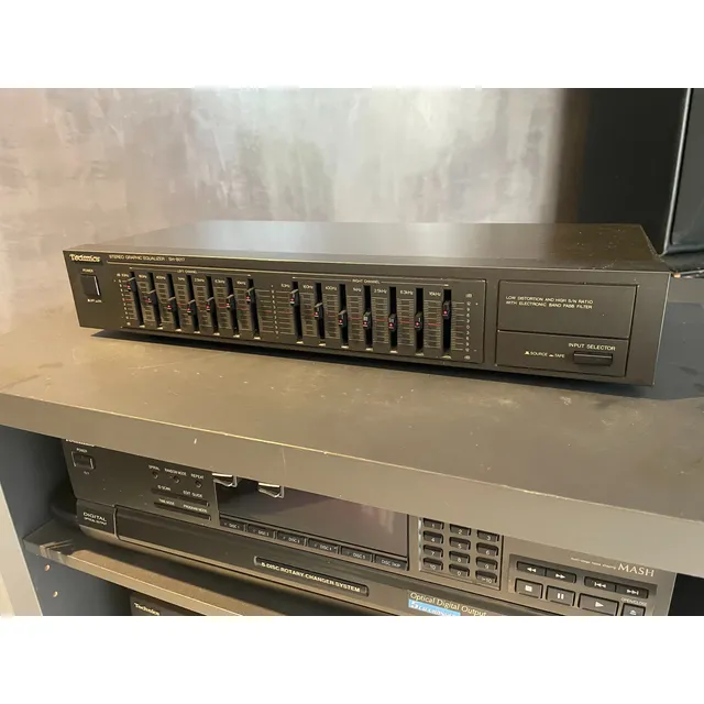 Ecualizador Technics Sh-8017 Made In Japan 110v Muy Bueno