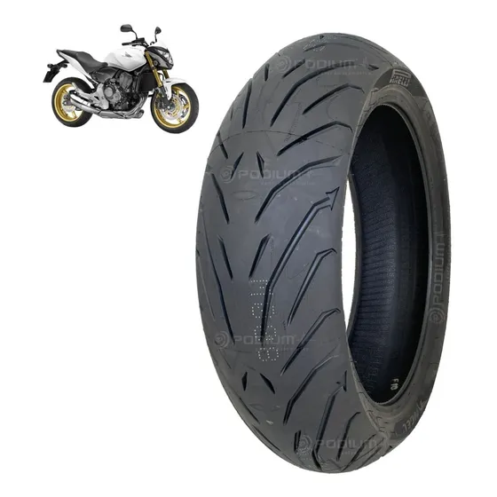 Pneu Pirelli Aro 17 180/55r17 73w M/c Tl Angel St - Traseiro