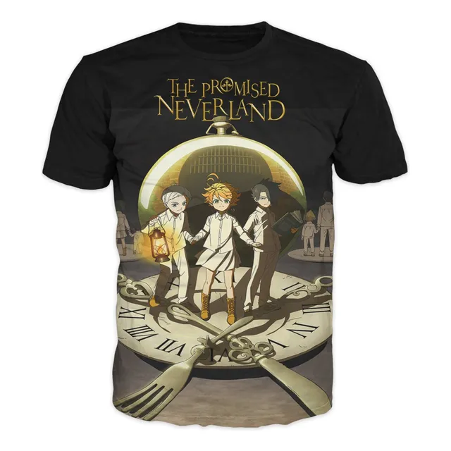 Camiseta Anime The Promised Neverland Manga