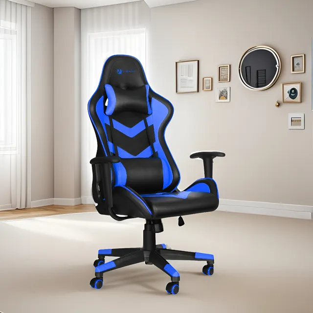 Silla Gamer X-lizzard Ch-106 Azul Xzz-sg-02/a - Gaming