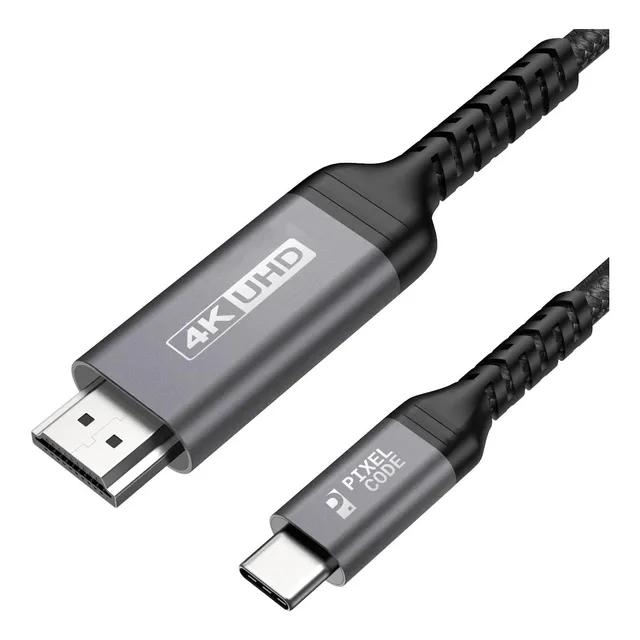 Cable Adaptador Usb C A Hdmi 4k 60hz 2k 144hz  1,2 Metros