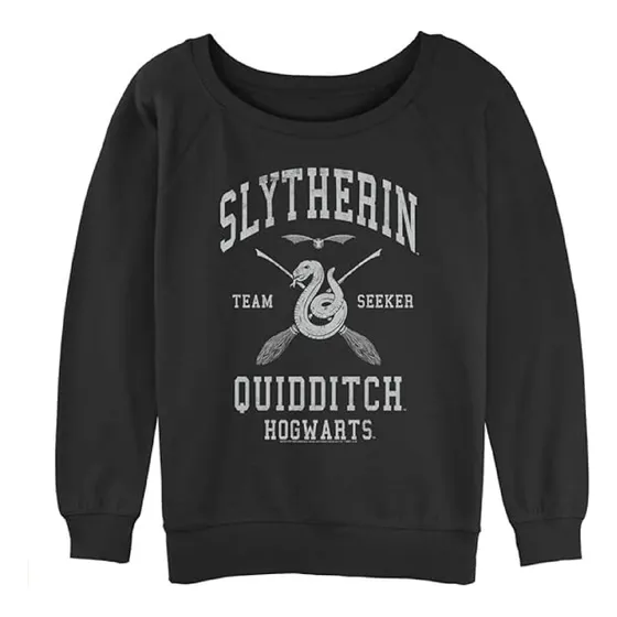 Suéter Reliquias De Muerte Slytherin Quidditch Harry Potter 