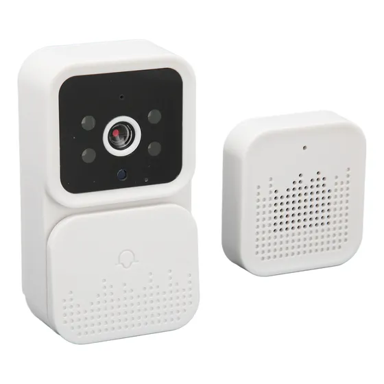 Campainha De Vídeo Sem Fio Door Bell Hd 2 Way Night Viewing