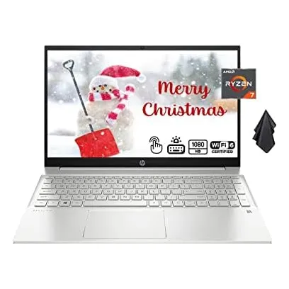 Laptop Hp Pavilion 15 Fhd Táctil Ryzen 7 32gb Ram 32gb Ssd
