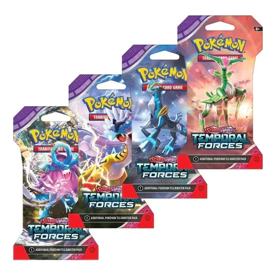 Pokemon Tcg Temporal Forces Sleeved Booster Pack Español