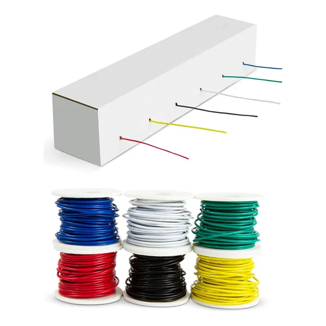 Cable Instalacion Automotriz Calibre 20 Rollo 10m Cobre