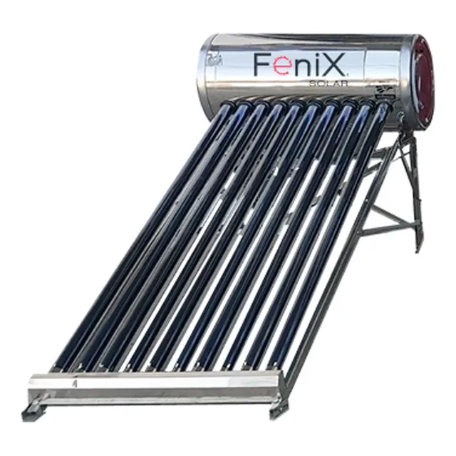 Calentador Solar Fenix Eco 10 Tubos 130 Litros Baja Presión