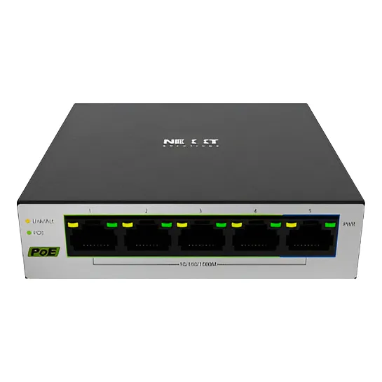 Switch Nexxt De Escritorio Vertex501 5 Puertos Poe+ Ethernet