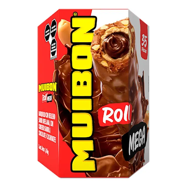 Barquillo Relleno Muibon 1.4 kg