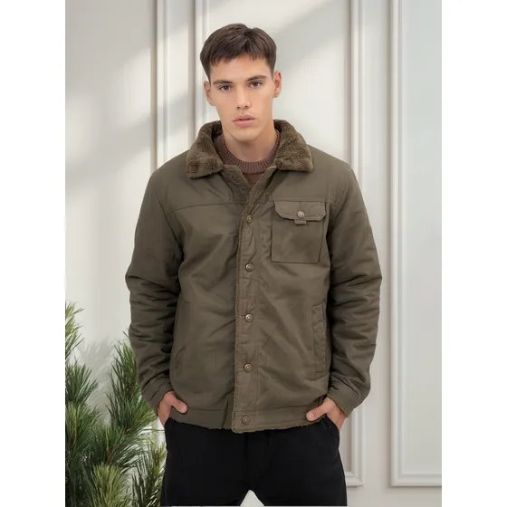 Campera Hombre Térmica Cazadora Simil Gabardina Premium I Am