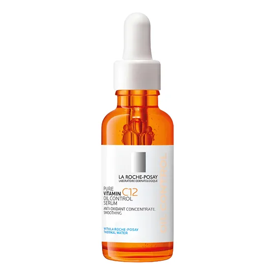 Pure Vitamin C12 Oil Control Serum 30ml. La Roche Posay