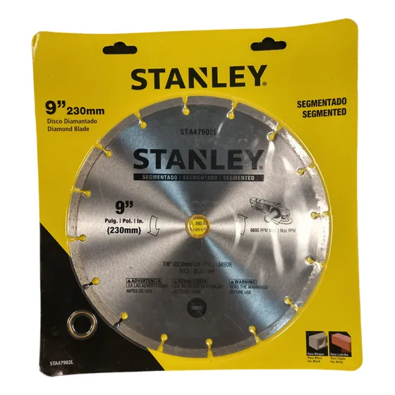 Disco Diamantado Stanley Segmentado 230mm