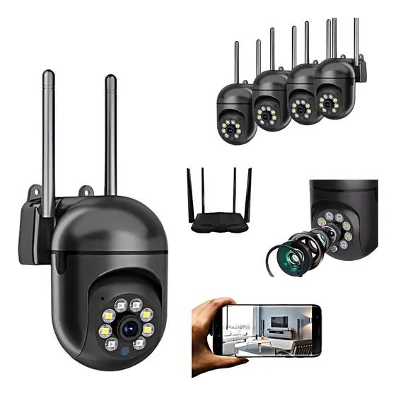 Cámara Seguridad Icam365 Expía Casa Hogar Wifi Inalámbrica
