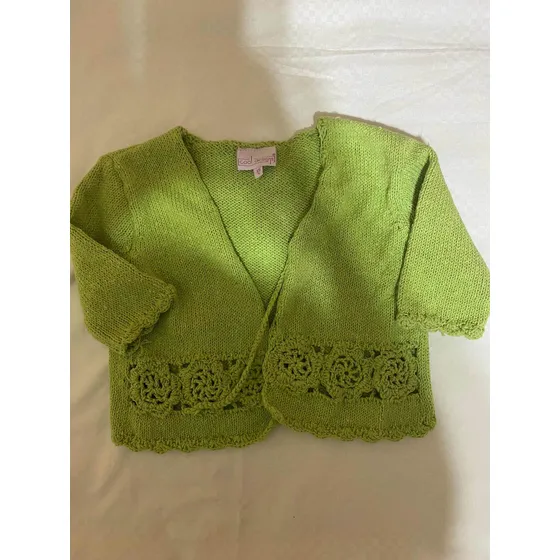 Suéter Tejido De Niña Kid Cool Talla 4. Usado.