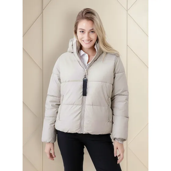 Campera Con Capucha Corderito Para Mujer - Upminorista