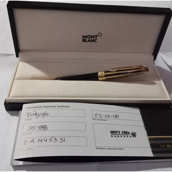Boligrafo Montblanc Meisterstuck Solitaire Doue Rematando