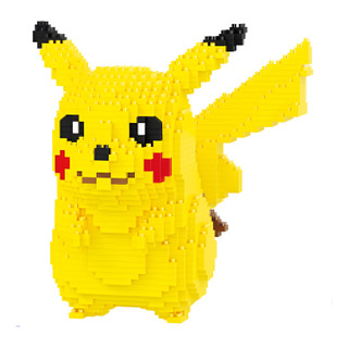 Figura Armable Pikachu De Pokemon Mini Bloques Figura Armable Pikachu De Pokemon Mini Bloques