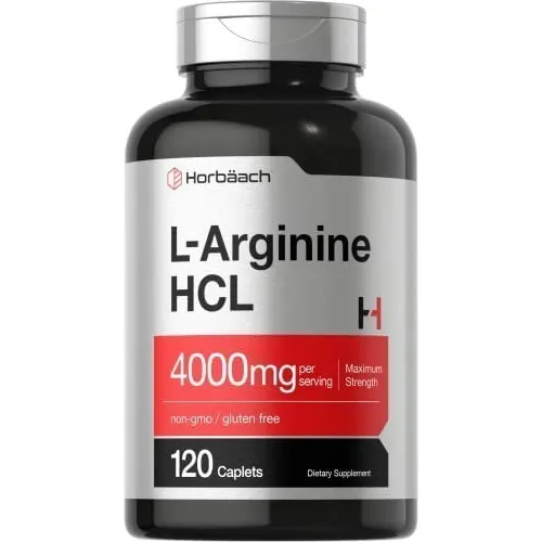 L-arginina Hcl 4000 Mg X 120 Cap Original Usa