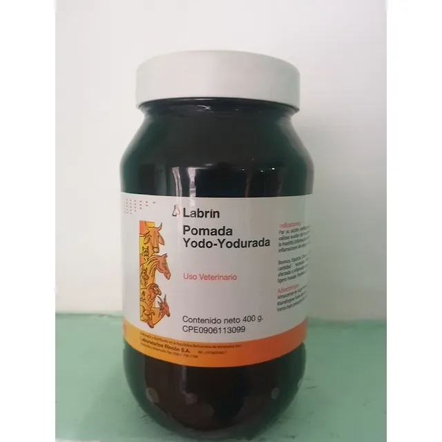 Pomada Yodo Yodurada Analgesico Para Animales, Mastitis,conf