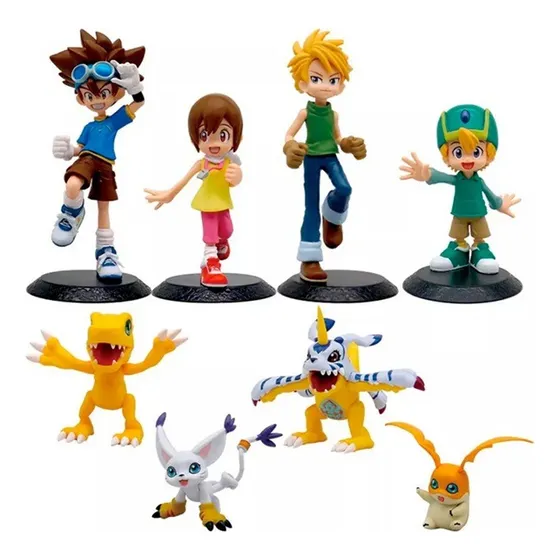 Figura Digimon Adventure Anime Set Muñeco Coleccion