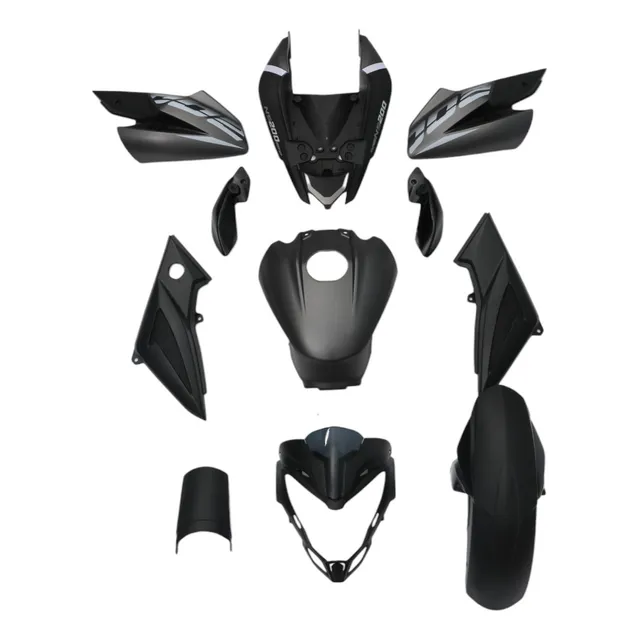 Kit De Plasticos Completo Para Bajaj Pulsar Ns200 Gris Mtc