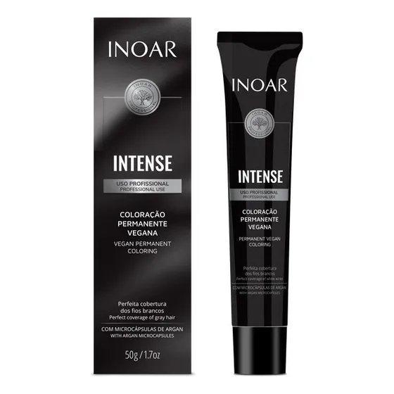 Inoar Intense Louro Cobre 7.4 - Coloração 50g Tom Branca