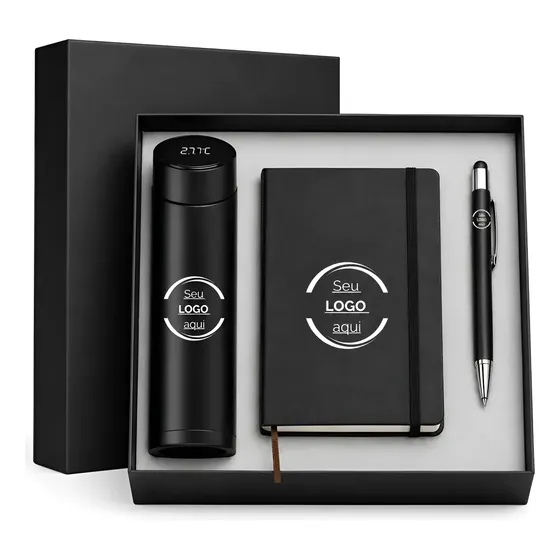 Kit Premium Onboarding Presente Personalizado C/ Nome Logo