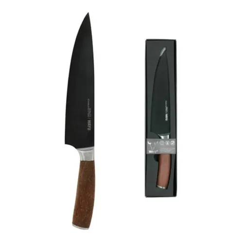 Cuchillo Wayu Premium Profesional Asado Parrilla Cocina Alba Color Madera