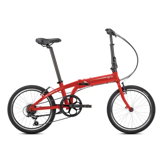 Bicicleta urbana plegable Tern Link A7 R20 tamaño del cuadro Único color matte red/white