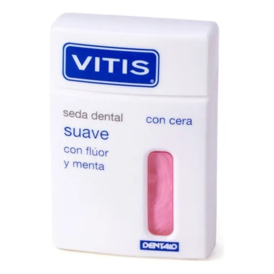 Hilo dental Vitis Cuidado bucal Vitis Dentaid Seda Dental Suave Con Cera sabor no tiene sabor