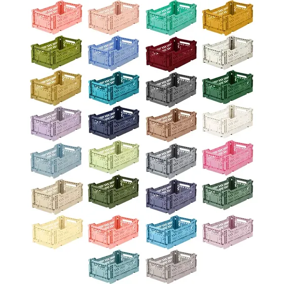Canasto Aykasa Contenedor Plegable Apilable Mini