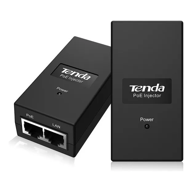 Inyector Poe Tenda Poe15f 10/100 Mbps - Electrocom