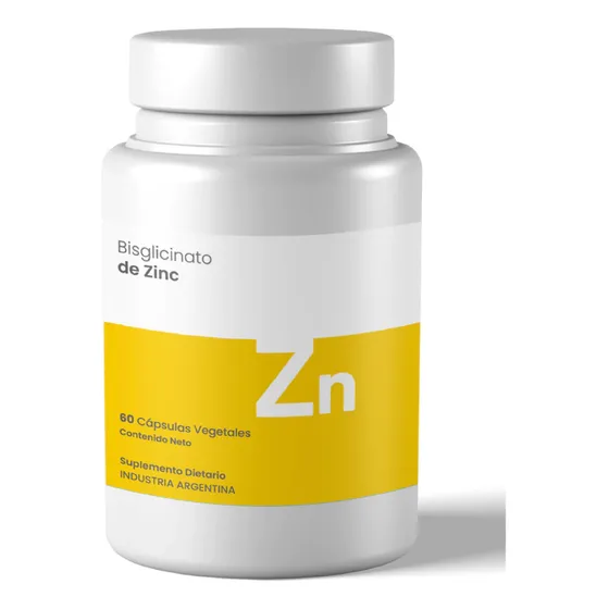 Bisglicinato De Zinc X60 Cáps Antioxidante Leguilab Sin sabor