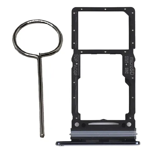 Gaveta Bandeja Slot Chip Para Galaxy M53 M536 4g / 5g Cor Preto