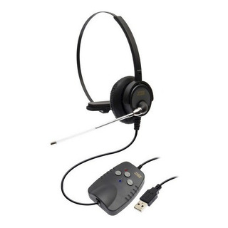 Headset Usb Voip C/ Adaptador P/ Rj09 Dh-50t Zox Headset Usb Voip C/ Adaptador P/ Rj09 Dh-50t Zox