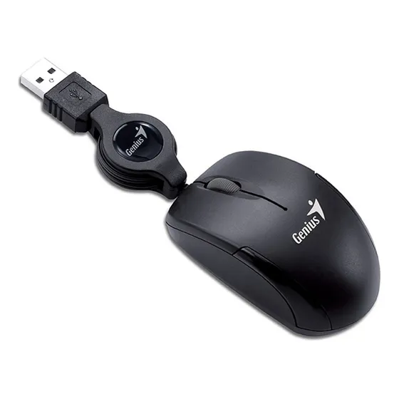 Mouse Genius Óptico Micro Traveler Usb Blanco