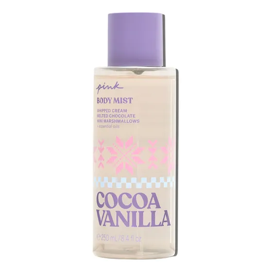 Cocoa Vanilla Pink Victoria's Secret Splash Navideño