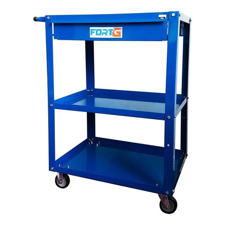 Carrinho Para Ferramentas Azul Com 1 Gaveta Carrinho Para Ferramentas Azul Com 1 Gaveta