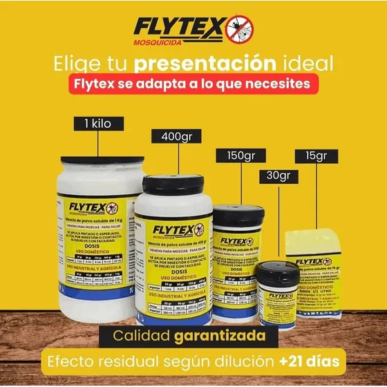 Flytex Repelente Mosquicida: Elimina Y Mata Moscas.