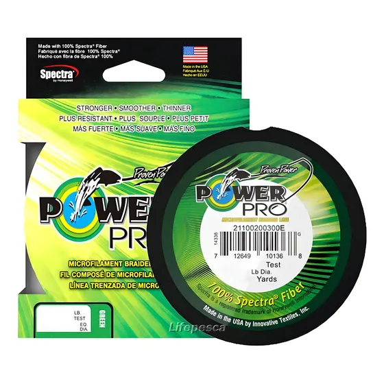 Linha Mult. Shimano Power Pro 0,32mm 40lbs/18kg - 135 Metros