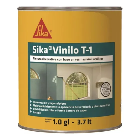 Sika Vinilo T-1 Blanco 1gl