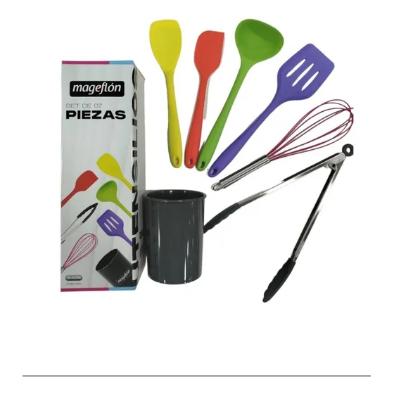 Set De Utensilios 7pzas Mageflon Magefesa